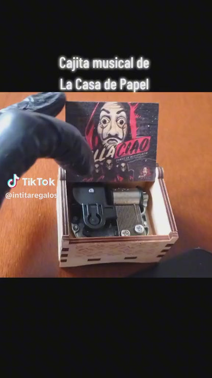 La Casa de Papel - Cajita Musical